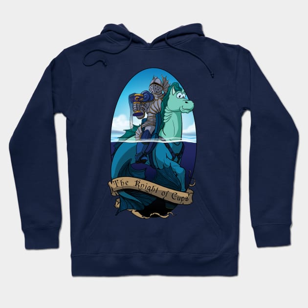 The Knight of Cups Hoodie by Fighter Guy Studios